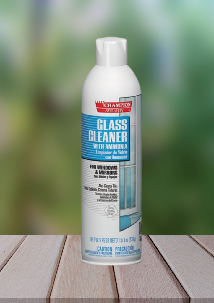Champion Aerosol Glass Cleaner w/Ammonia Baron Chemicals