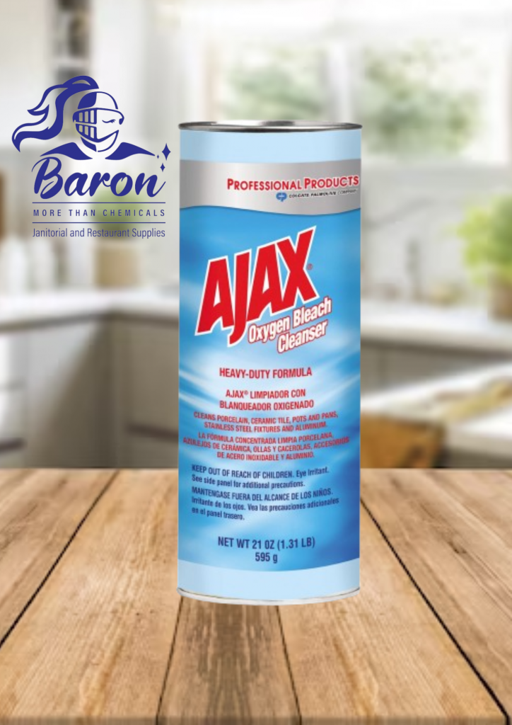 Ajax Cleanser Oxygen Bleach HD 21 oz Baron Chemicals