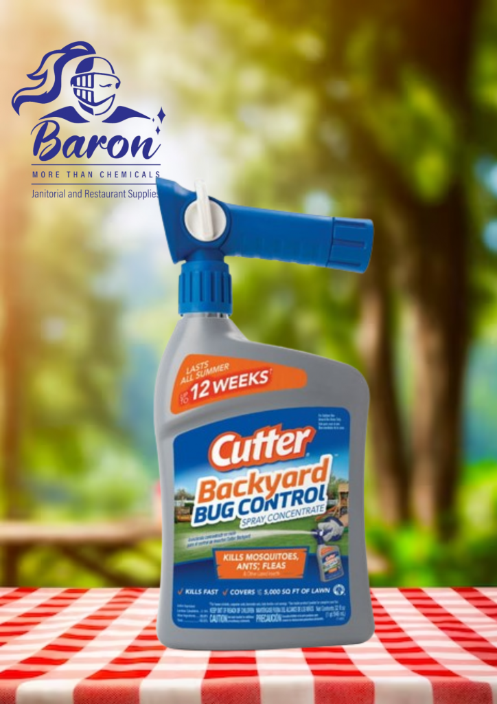 Cutter Backyard Bug Control Insecticide Concentrate with QuickFlip Hose